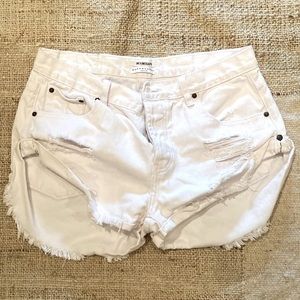 One Teaspoon/Free People Bandit Denim Shorts like NEW! 29